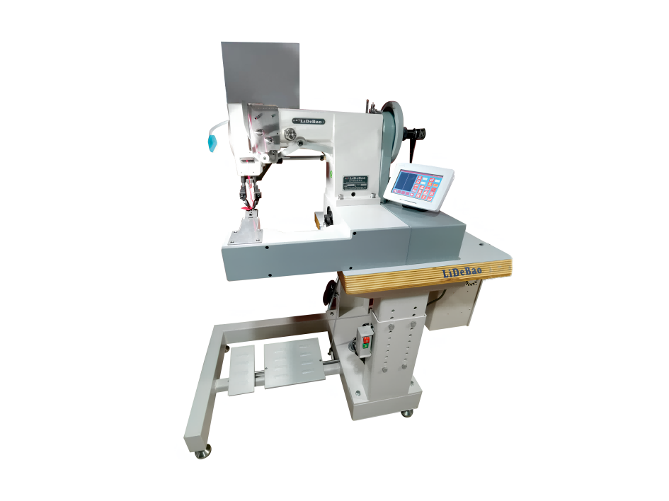 Machine à coudre de modèle de mocassin supérieur d'ordinateur JK-06